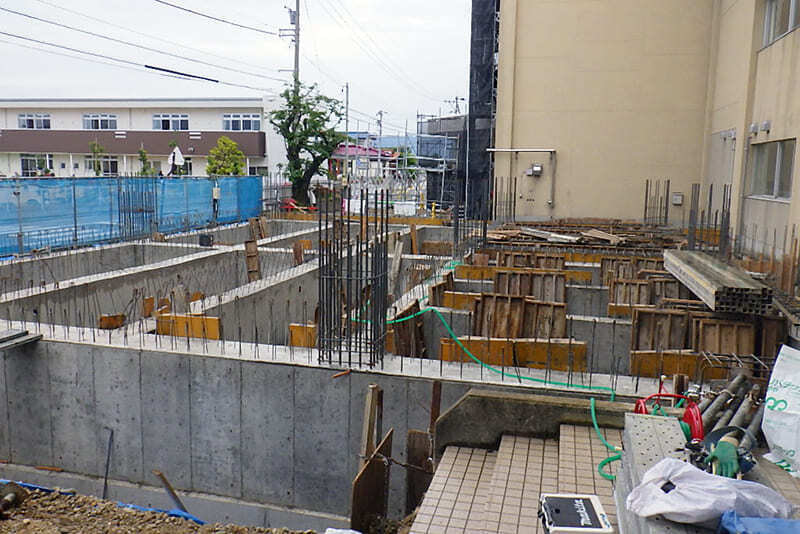 建築部　工事風景