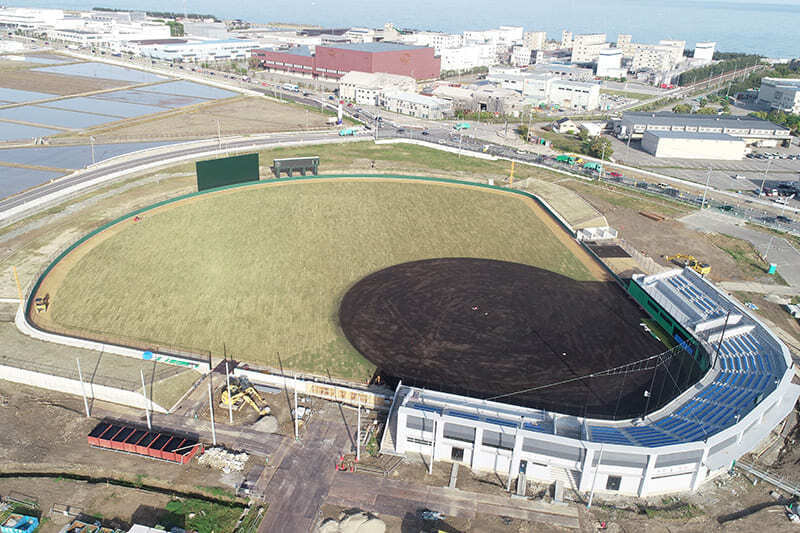白山市立野球場・防災拠点広場建設工事