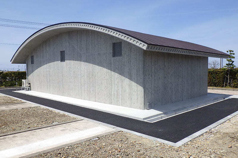 白山市合葬墓建設工事