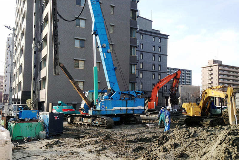 コーポ解体工事