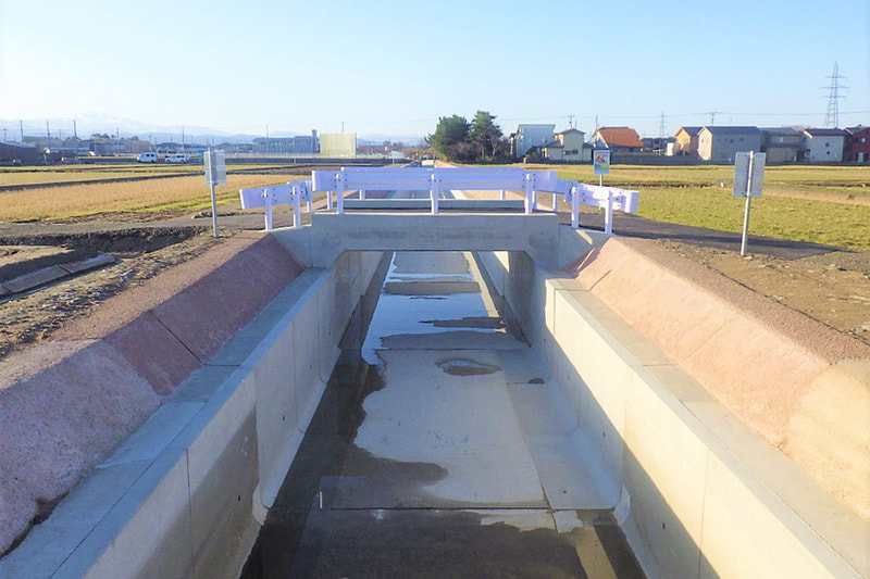 令和4年度 県営かんがい排水事業 北星地区4-3号支線 水路工事