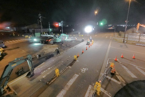 金沢鶴来線 道路築造工事(1工区)及び(2工区)